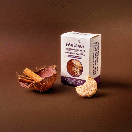 Кокос и канела. Без добавена захар 130g