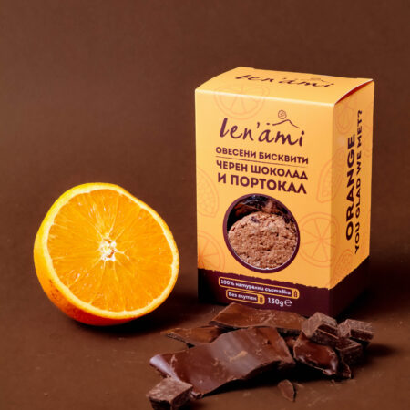 Черен шоколад & Портокал 130g.