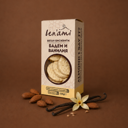 Бадем и Ванилия. Веган. 230g